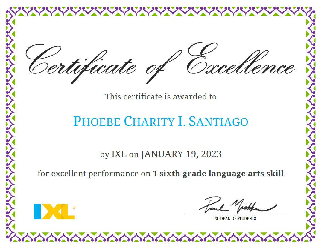 Language Arts 6th Grade Skills