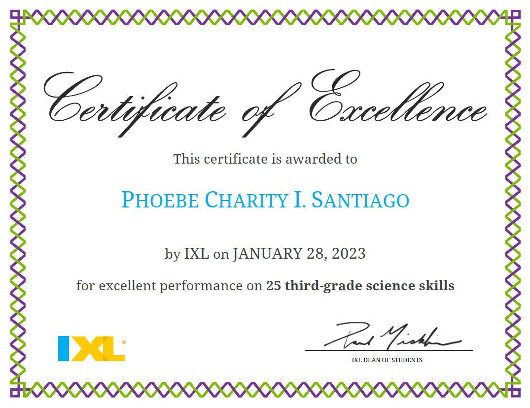 Science 3rd Grade Skills
